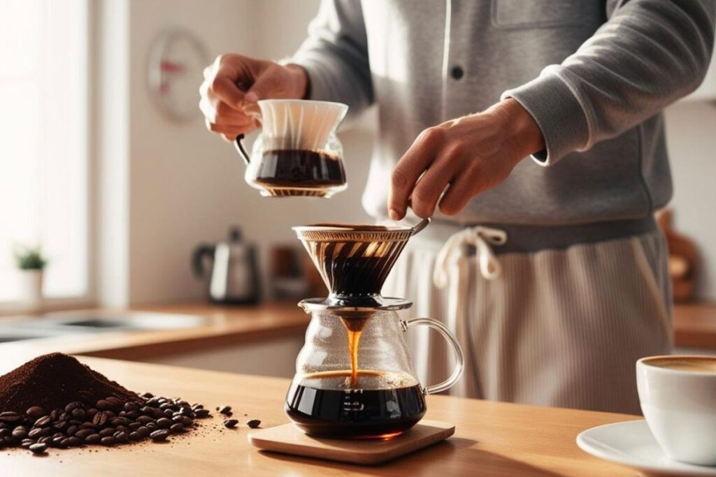 Evde kahve demleme: V60, French press ve taze kahve çekirdekleri