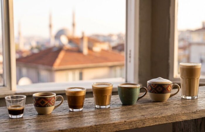Espresso bazlı içecekler: ristretto'dan latte'ye espresso bazlı içecekler
